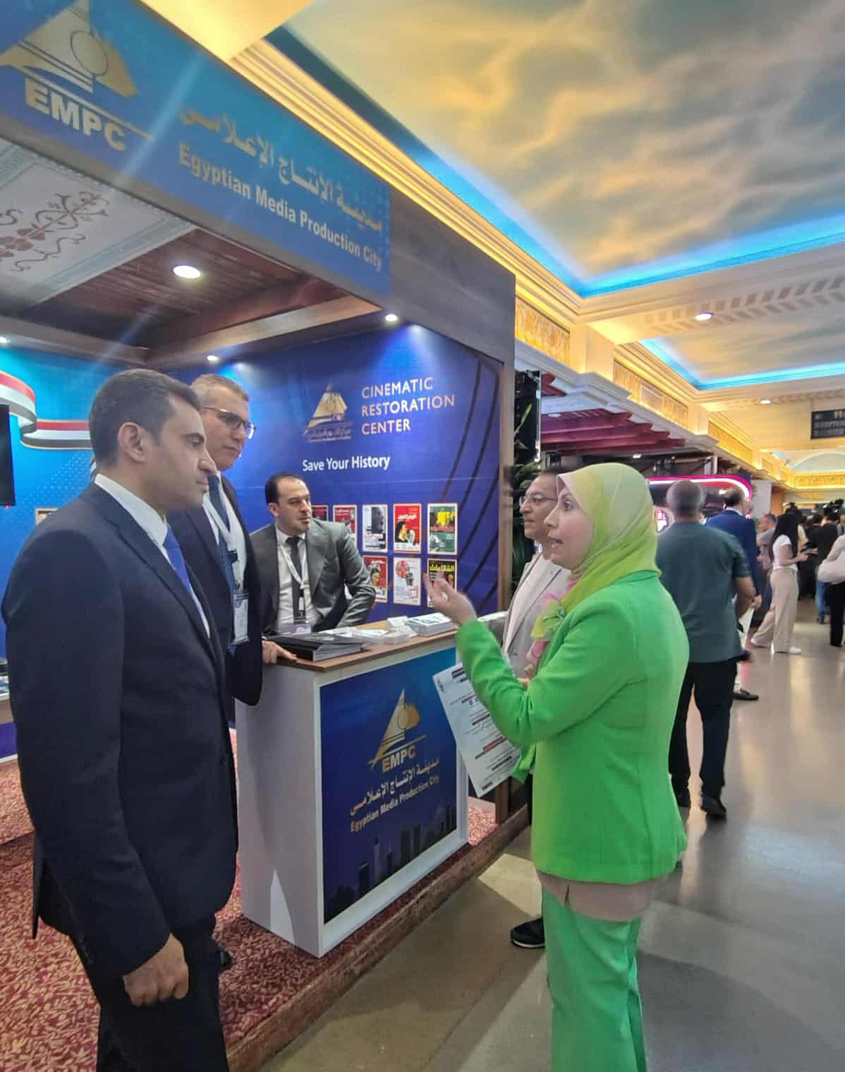 مشاركة لمدينة الإنتاج الإعلامي في المهرجان العربي للاذاعة والتليفزيون (4)