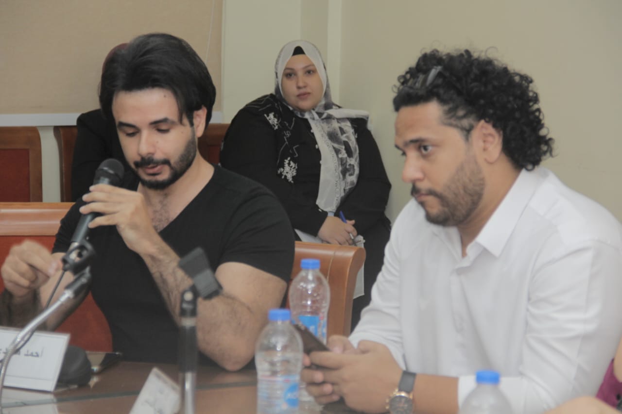 الدكتور أحمد مجدي خلال فعاليات المهرجان القومي للمسرح المصري (2)