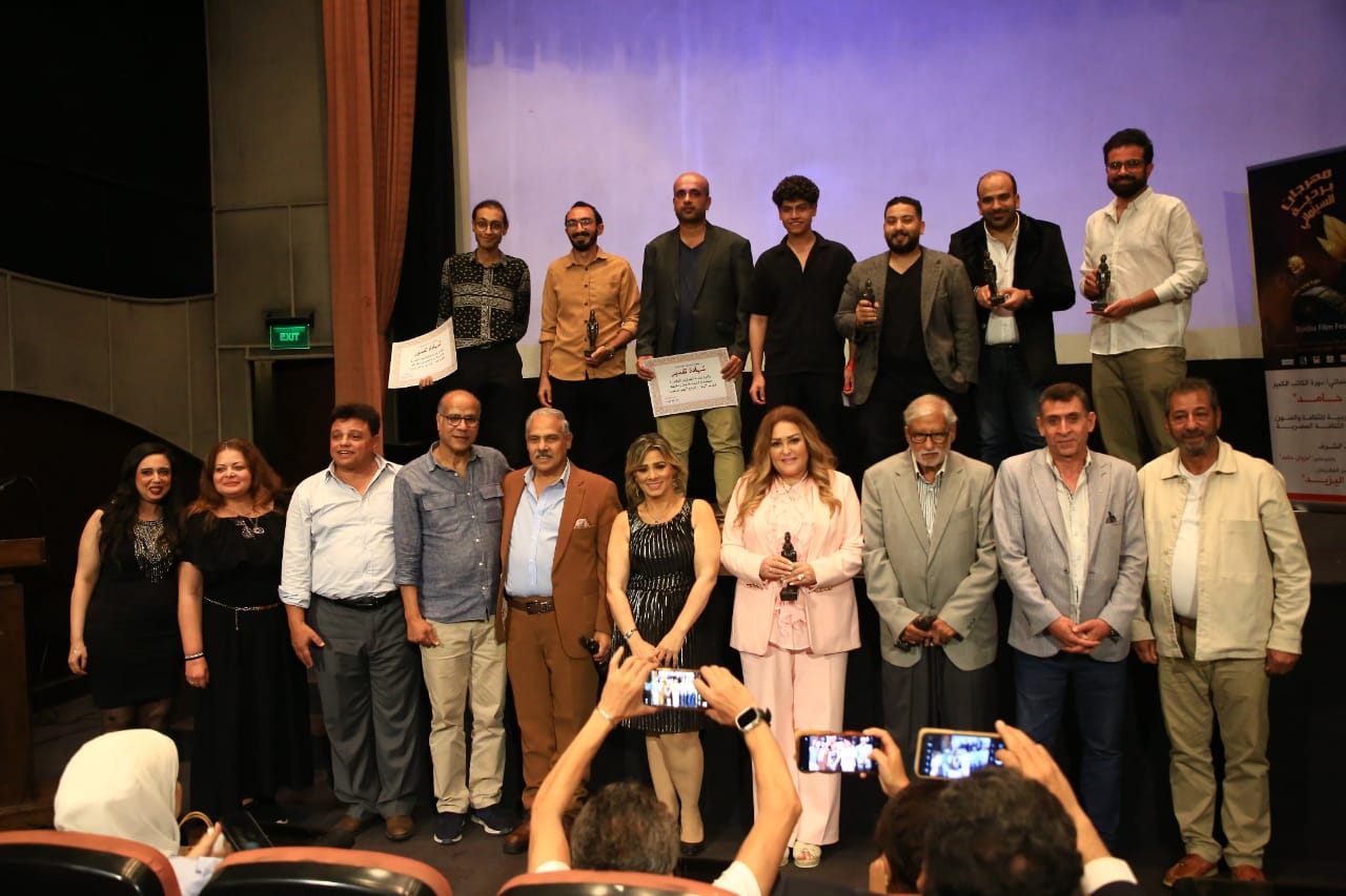 تكريم مصطفى القصبى فى مهرجان بردية