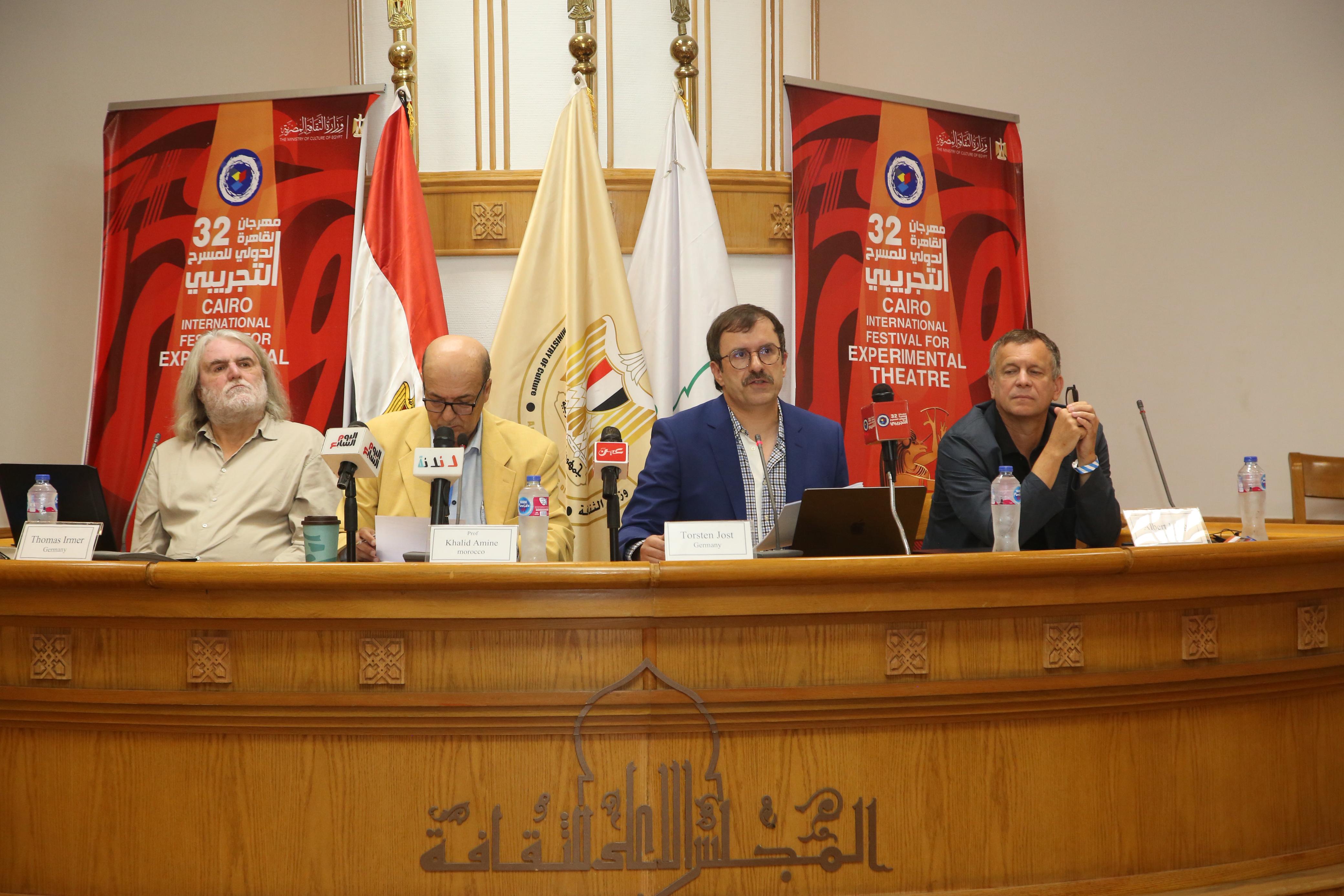 فعاليات مهرجان القاهرة الدولي للمسرح التجريبي (1)