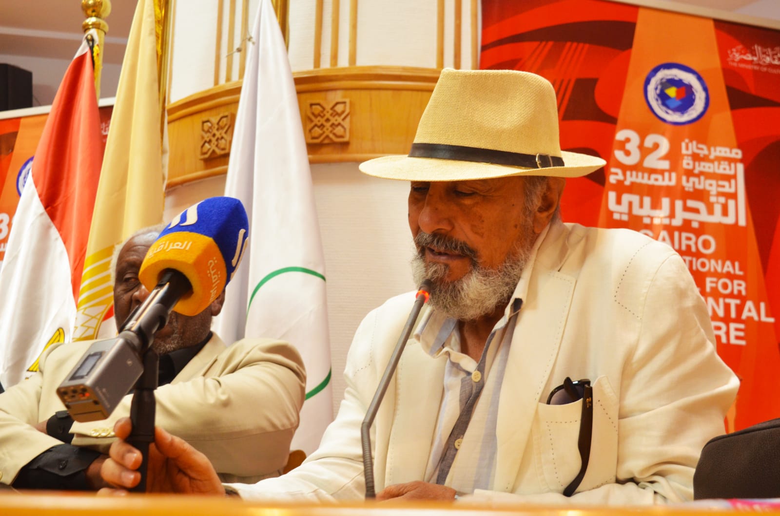 جانب من ندوة لتكريم المسرحي العراقي سامي عبد الحميد  (10)