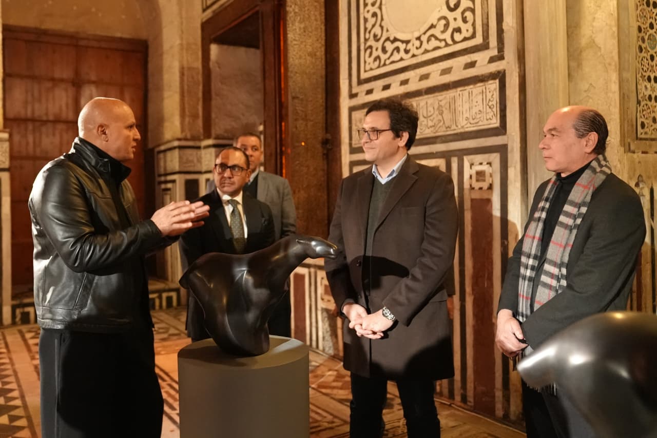 وزير الثقافة يفتتح معرض مسار (2)