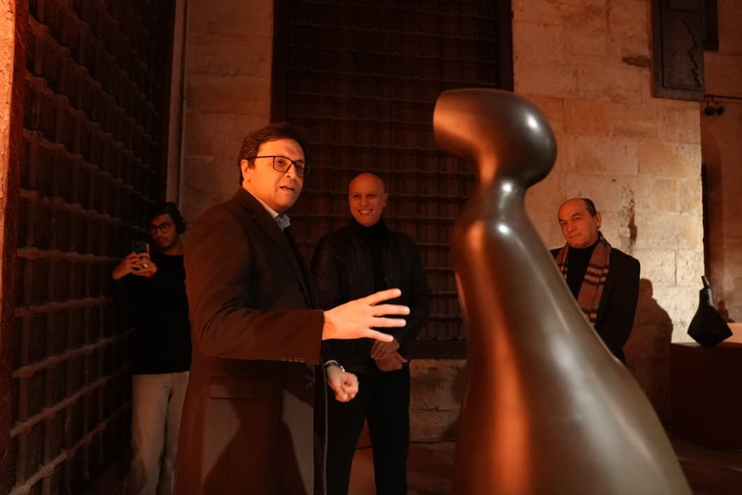 وزير الثقافة يفتتح معرض مسار (8)
