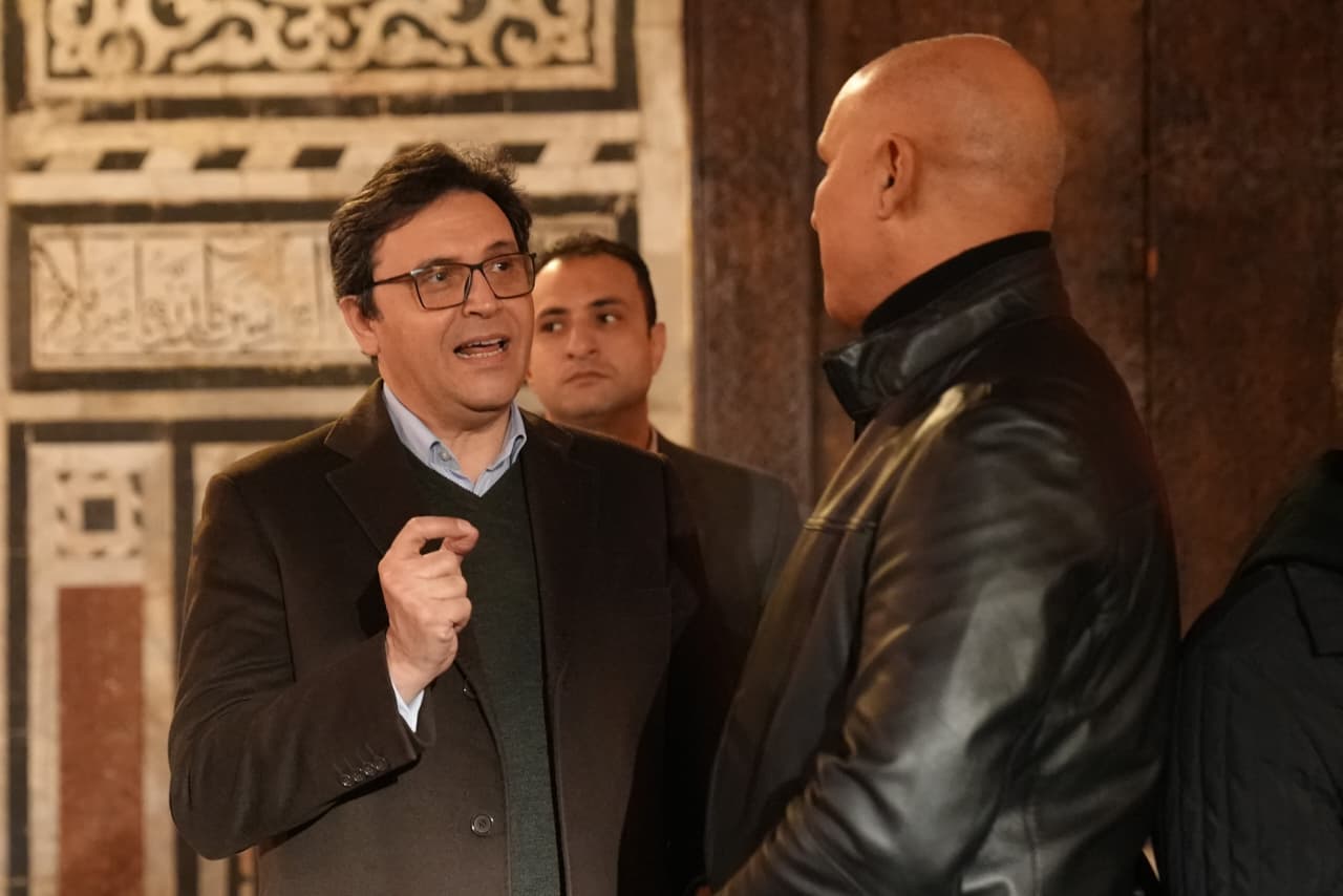 وزير الثقافة يفتتح معرض مسار (1)