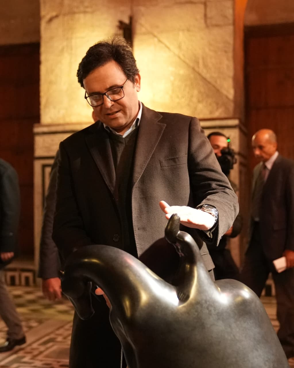 وزير الثقافة يفتتح معرض مسار (3)