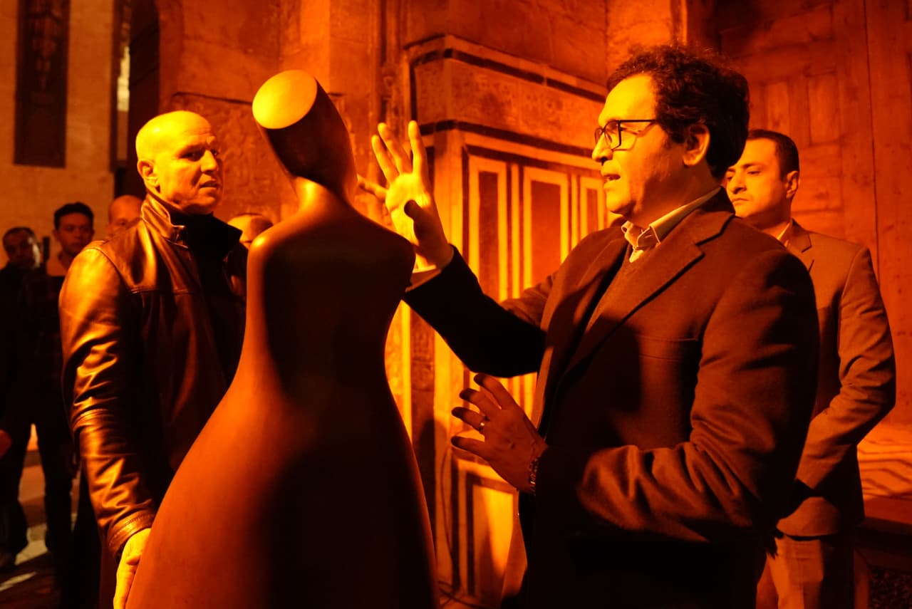 وزير الثقافة يفتتح معرض مسار (10)