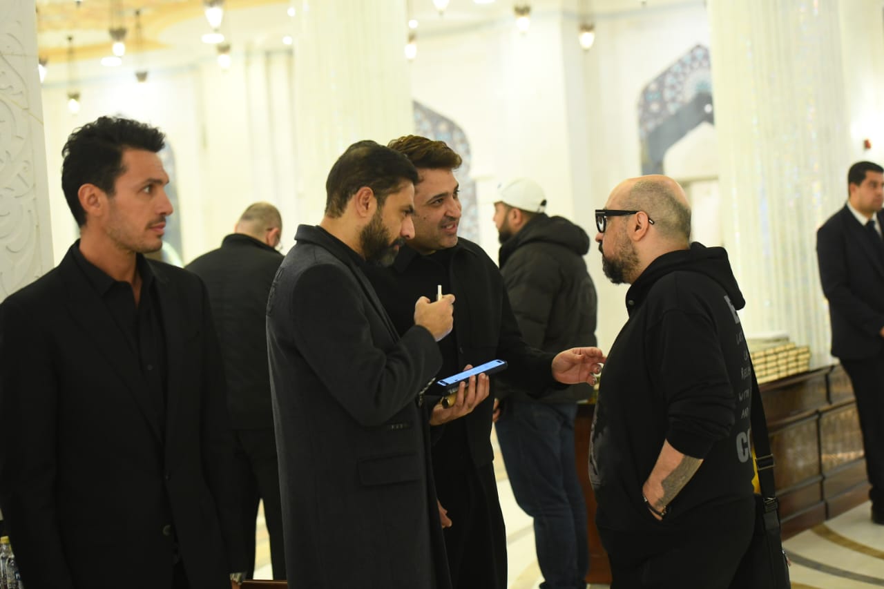 عزاء والد احمد ابراهيم