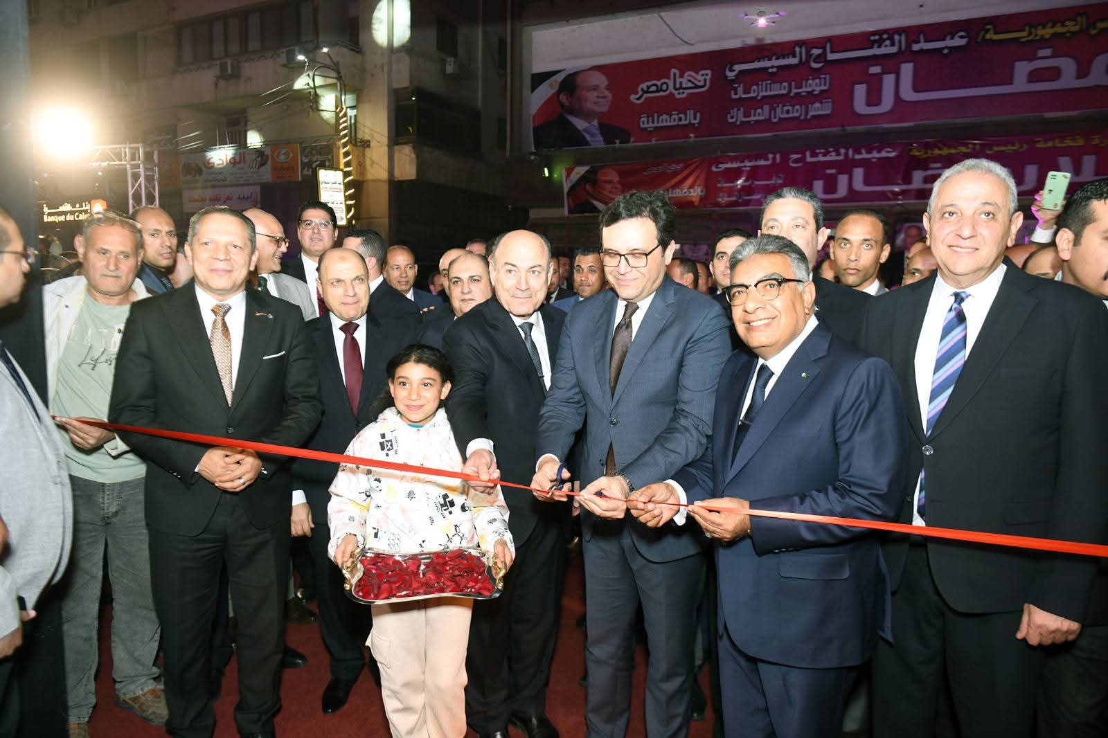 افتتاح مسرح ام كلثوم بقصر ثقافة المنصورة