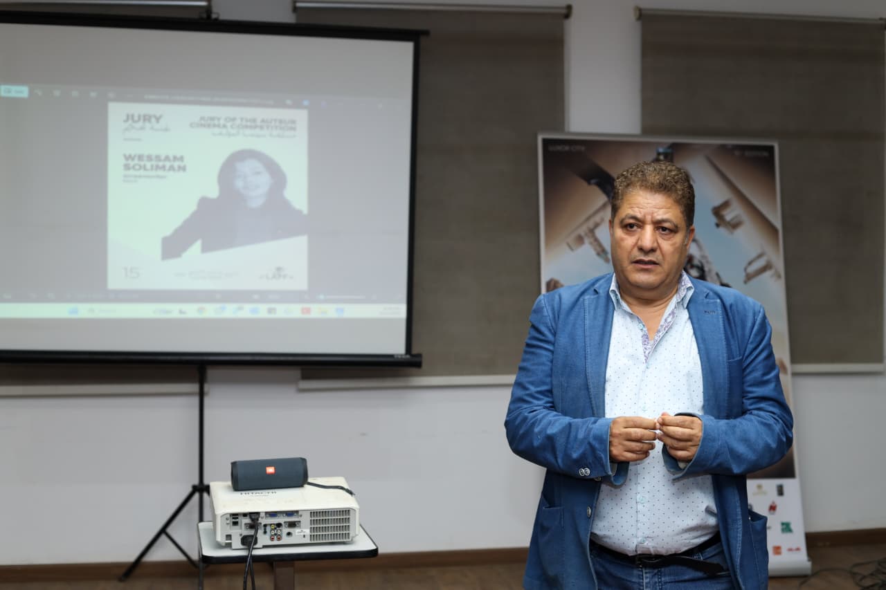 سيد فؤاد مؤسس ورئيس مهرجان الاقصر