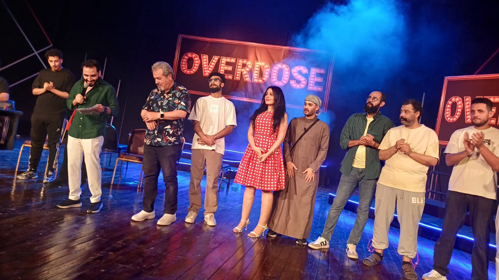 العرض المسرحي Overdose مواهب