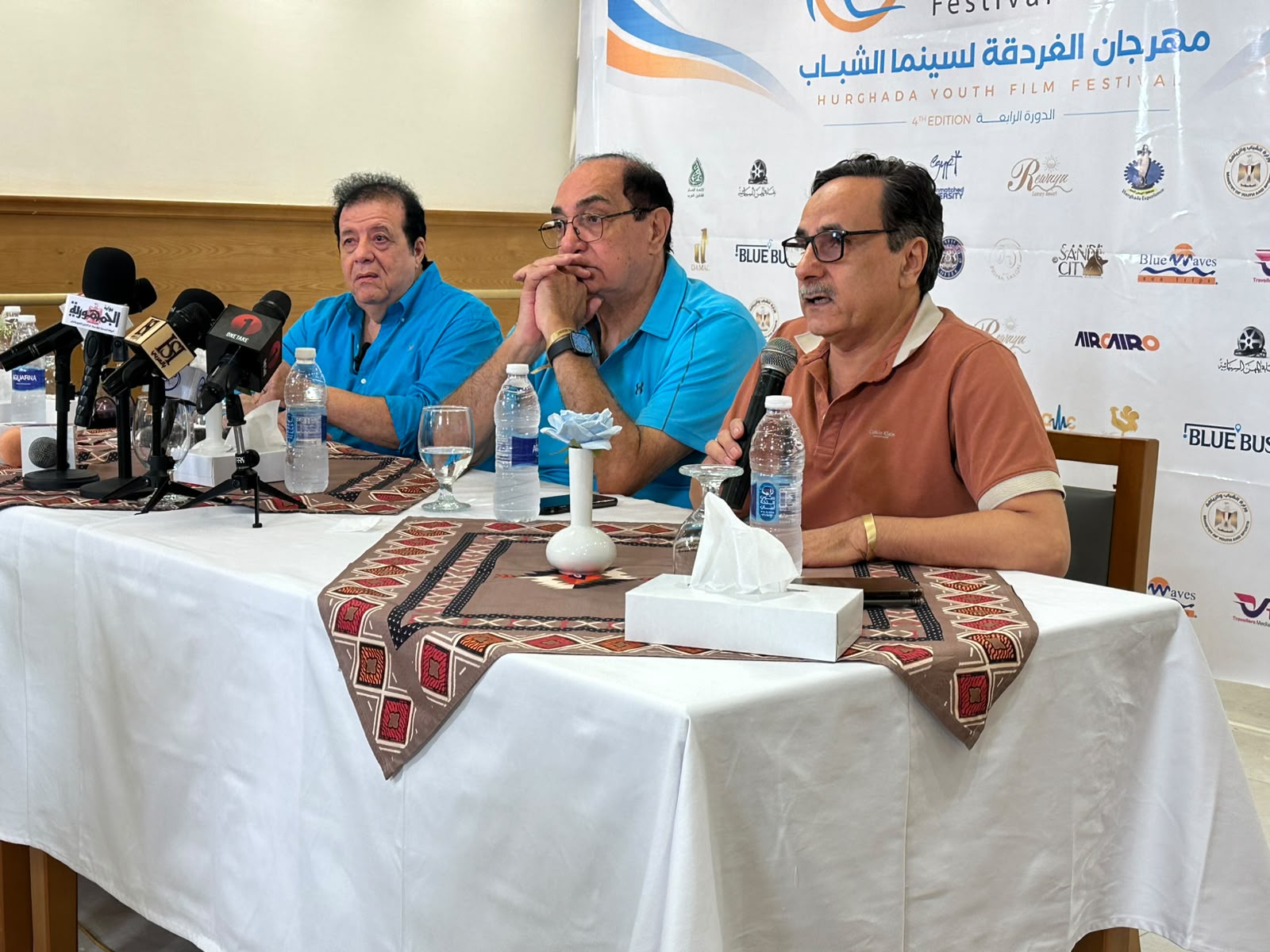 جانب من ندوة بمهرجان الغردقة (2)