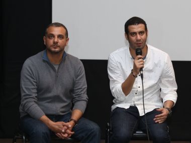 محمد فراج والمخرج تامر محسن