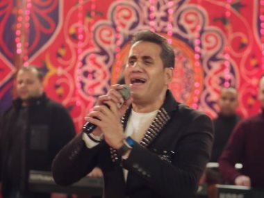 احمد شيبه ييغني ل فيلم كارت شحن