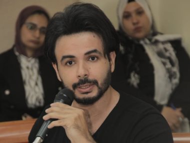 الدكتور أحمد مجدي خلال فعاليات المهرجان القومي للمسرح المصري