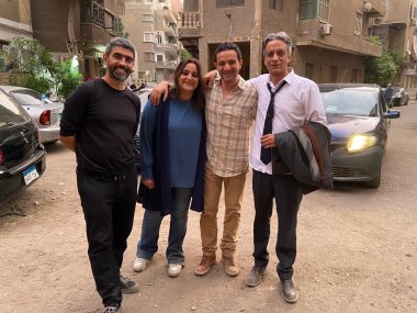 كواليس فيلم صف تاني للمخرج عابد عابد 