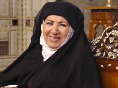 الفنانة السورية هدى شعراوى