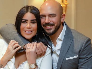 محمود العسيلى وزوجته