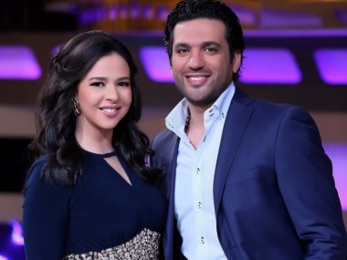 حسن الرداد وزوجته الفنانة إيمى سمير غانم