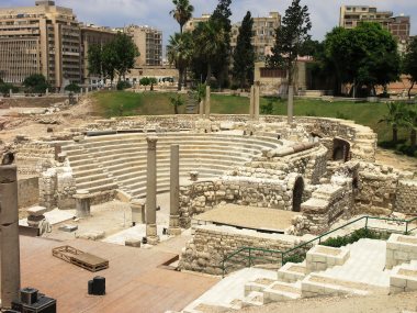 المسرح الرومانى فى الإسكندرية