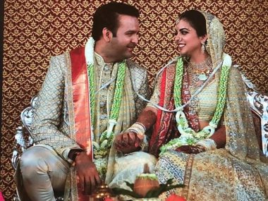 زفاف أسطورى لابنة أغنى رجل فى الهند