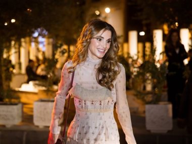الملكة رانيا العبد الله قرينة العاهل الأردنى