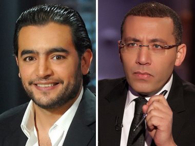 الإعلامى خالد صلاح و هانى سلامة
