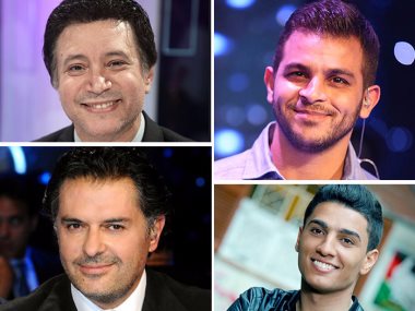 راغب علامة وايمان البحر درويش ومحمد عساف ومحمد رشاد