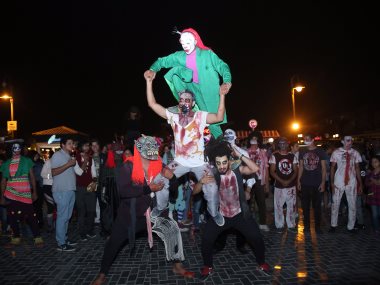 مصريون يحتفلون بالهالووين