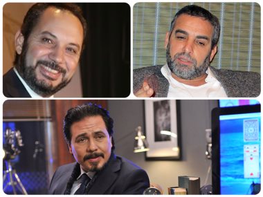 محمد رياض وأحمد عبد العزيز وكمال أبو رية