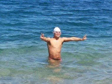 السباح المصري محمد الحسيني