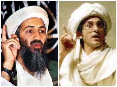 أحمد حلمى وأسامة بن لادن