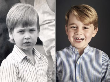 الأمير الصغير جورج و الأمير ويليام