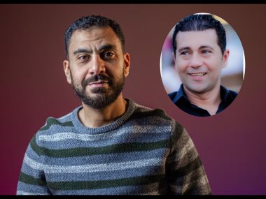 الشاعر حازم ويفي والكاتب جمال عبد الناصر 