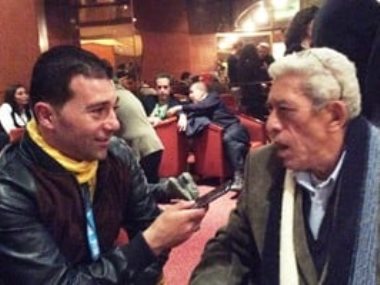 المخرج الراحل داوود عبد السيد والكاتب جمال عبد الناصر 