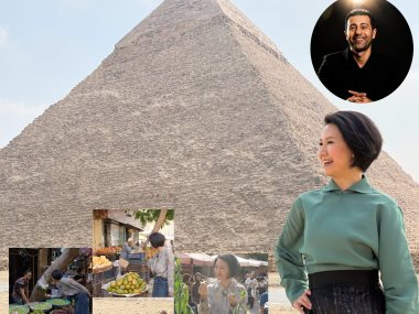 الاعلامية الصينية ليو شين 