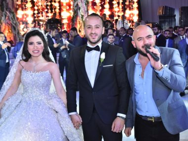 العروسين مع محمود العسيلى