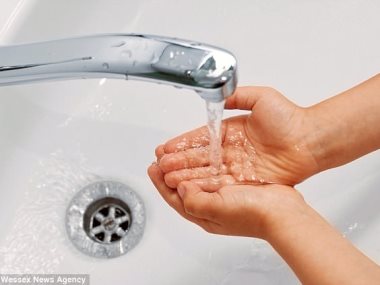 غسل اليدين