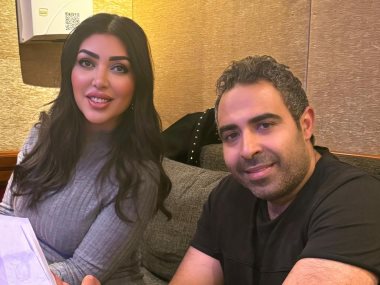 محمد عدوية وكوثر حجازي