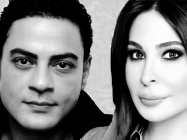 اليسا والشاعر نادر عبد الله