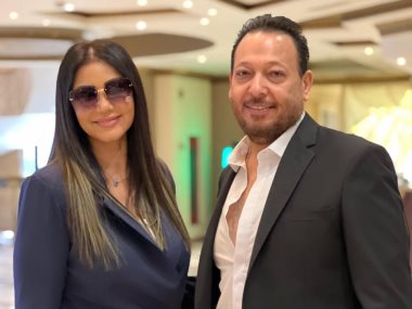  إيناس عز الدين والعيسوى 