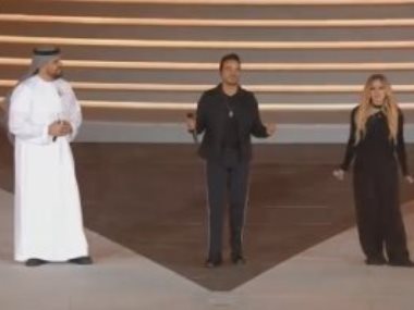 نجوم الغناء فى حفل افتتاح الأولمبياد الخاص