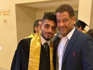 أشرف مصيلحي وابنه يوسف