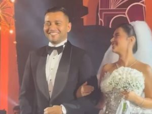 صابرين تحتفل بزفاف نجلها نور