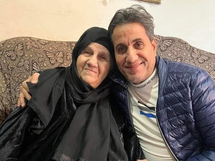 أحمد شيبه ووالدته