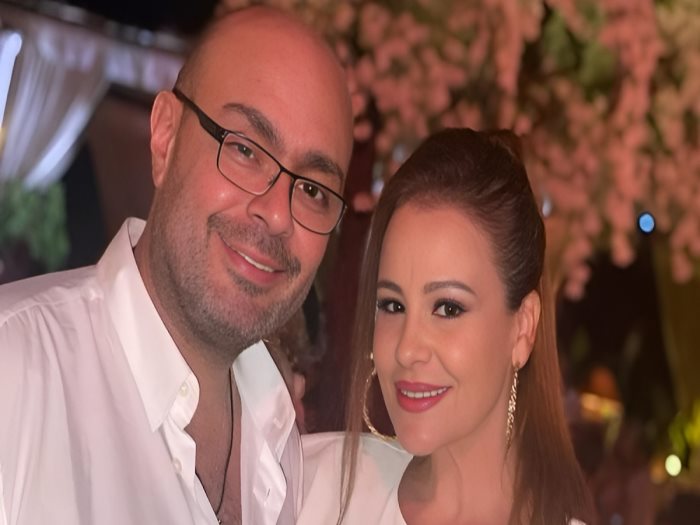كارول سماحة وزوجها الراحل وليد مصطفى