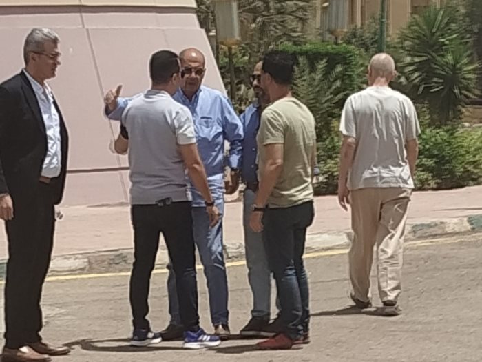 جنازة زوجة محمد مصطفي شردى