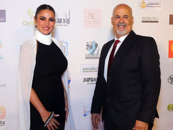 خالد فريد ودرة في مهرجان بورسعيد السينمائي
