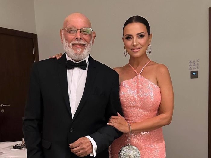 ريهام عبد الغفور ووالدها أشرف غبد الغفور