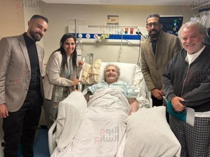 محي إسماعيل في المستشفى