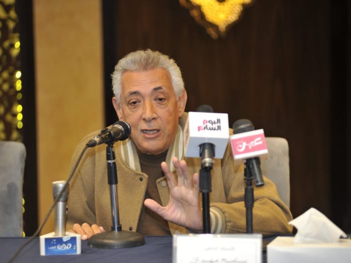 مؤتمر صحفى- مهرجان المسرح العربى